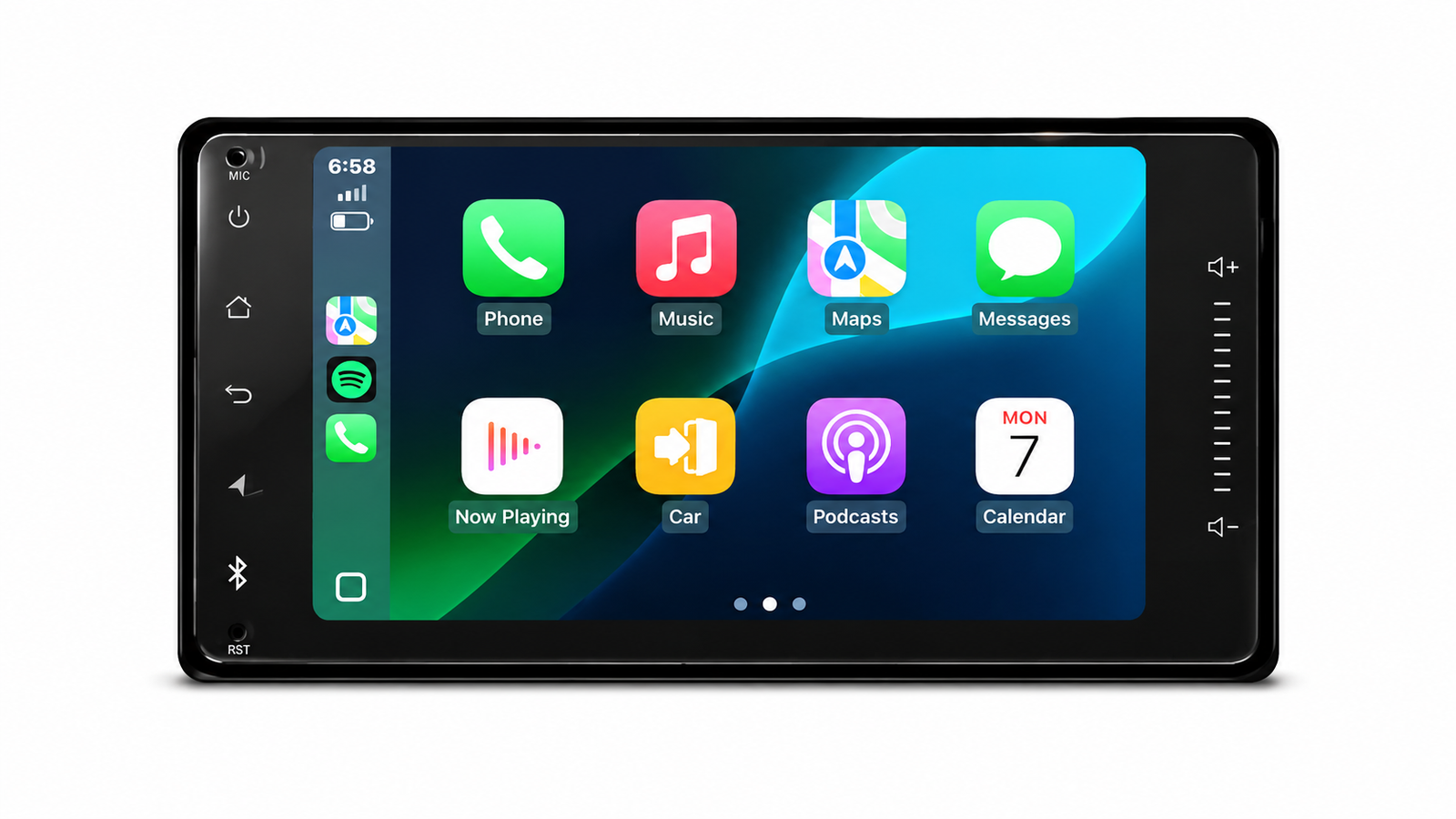 7" Toyota Size | T133 | 4GB+64GB IPS Wireless CarPlay Stereo