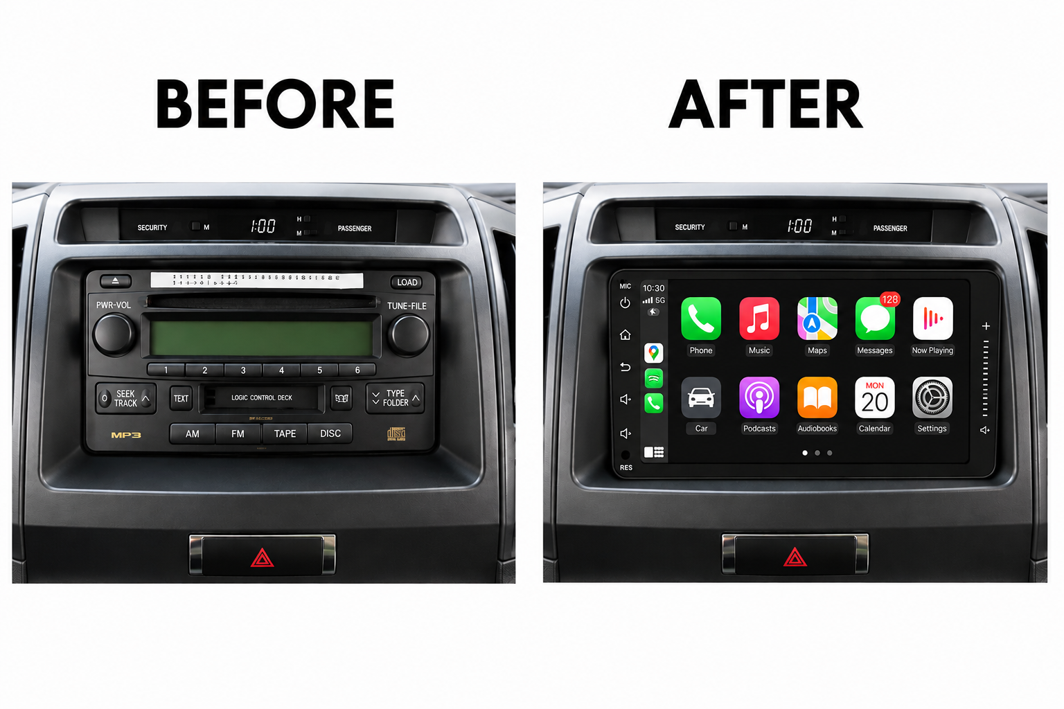 7" Toyota Size | F133 | Car Stereo with Wireless Apple CarPlay & Android Auto - Image 4